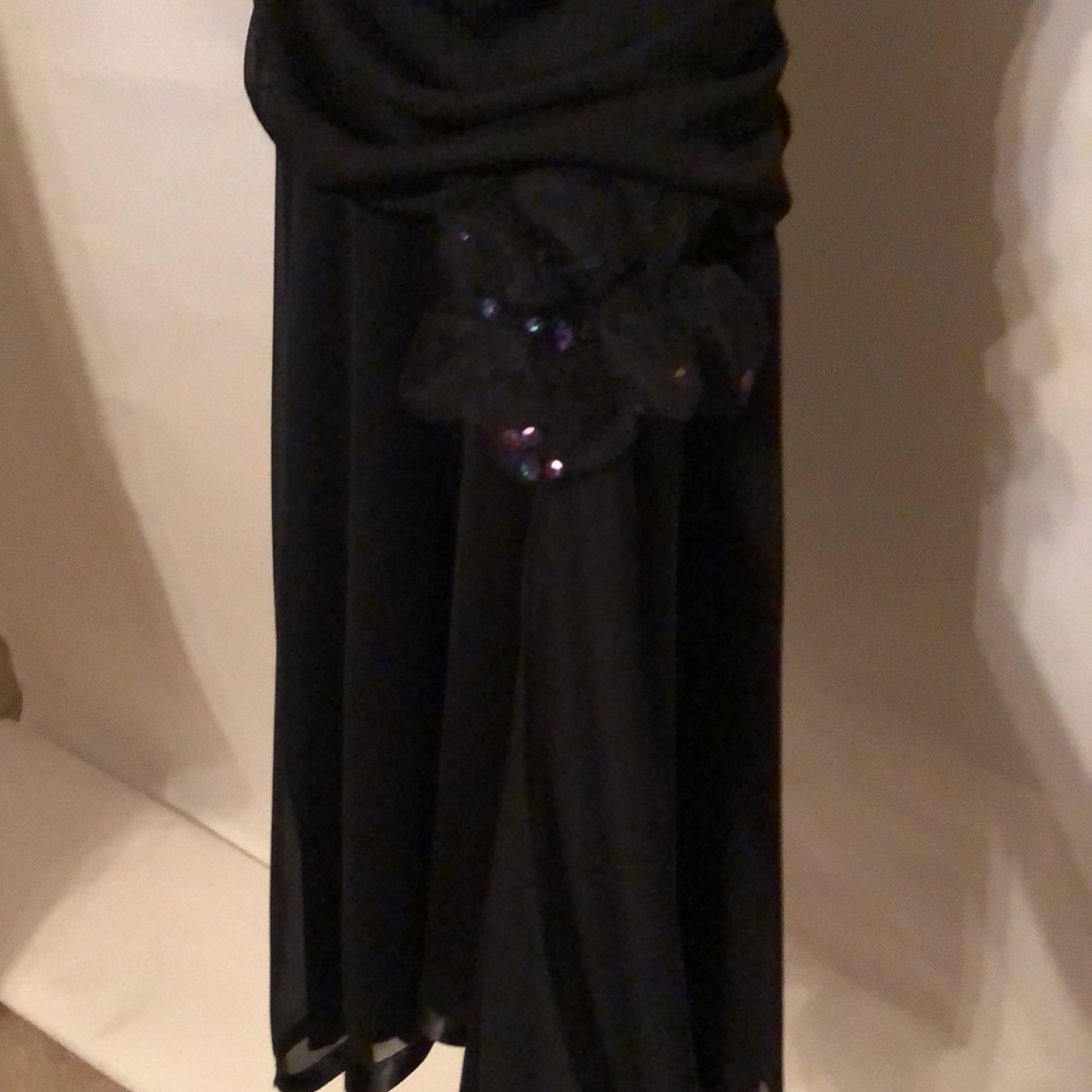 Black midi formal dress - Picture 3 of 3